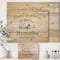 Designart - Farmhouse Moment Truck - Farmhouse Print on Natural Pine Wood